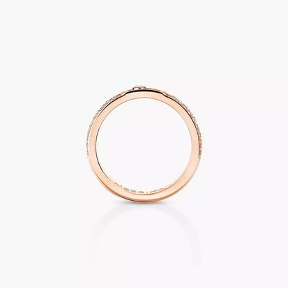 [Clover Jewelry]Move Joaillerie Pave_ Diamond Wedding Ring