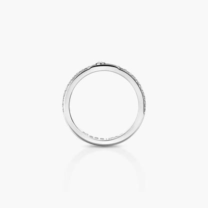 [Clover Jewelry]Move Joaillerie Pave_ Diamond Wedding Ring