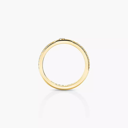 [Clover Jewelry]Move Joaillerie Pave_ Diamond Wedding Ring