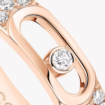 [Clover Jewelry]Move Joaillerie Pave_ Diamond Wedding Ring