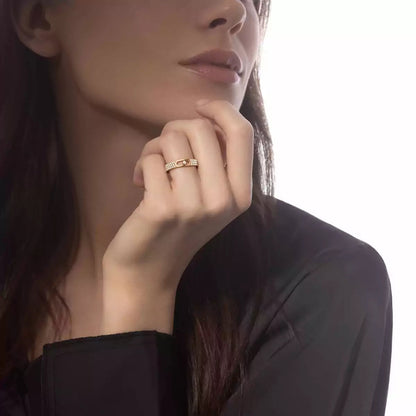 [Clover Jewelry]Move Joaillerie Pave_ Diamond Wedding Ring