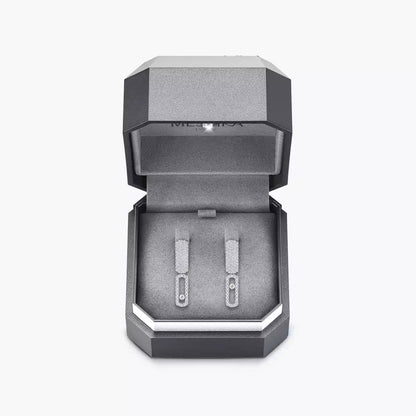 [Clover Jewelry]Imperial Move SM Diamond Earrings