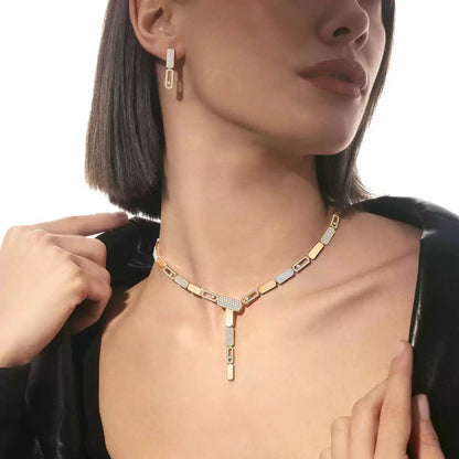 [Clover Jewelry]Imperial Move SM Diamond Earrings