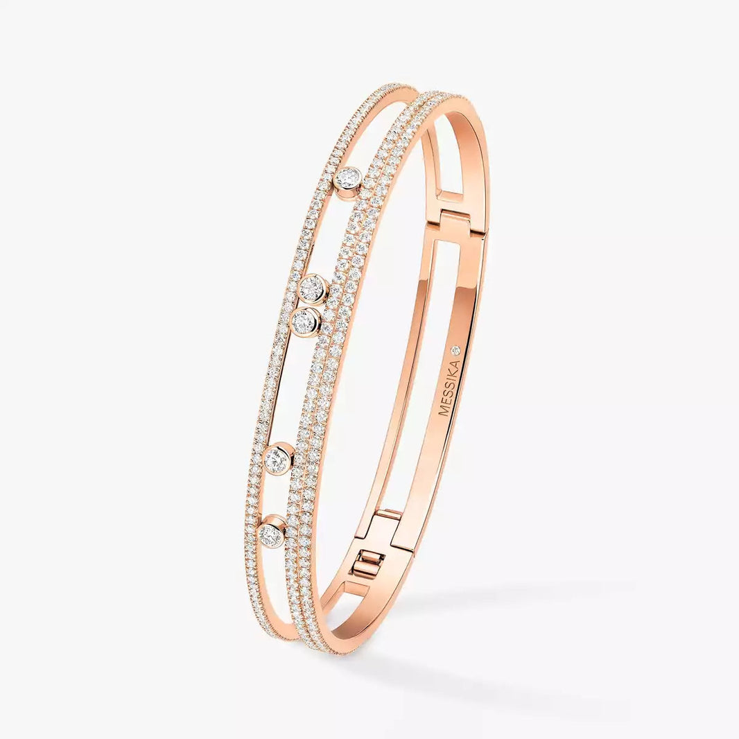 [Clover Jewelry]Move Romane pavé bangle