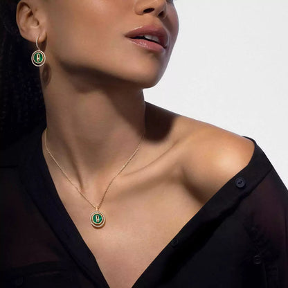 [Clover Jewelry]Lucky Move Diamond Necklace in Rose Gold and White Mother-of-Pearl