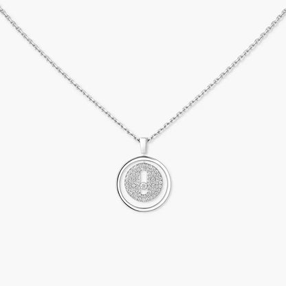 [Clover Jewelry] Lucky Move Diamond Necklace