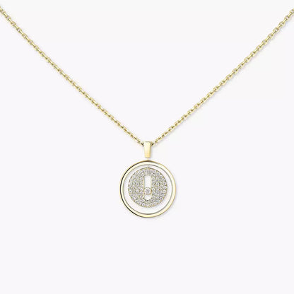 [Clover Jewelry] Lucky Move Diamond Necklace