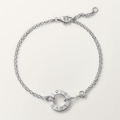 [Clover Jewelry]LOVE BRACELET 2 DIAMOND
