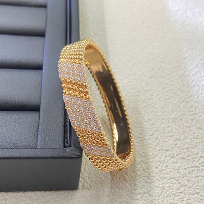 [Clover Jewelry]FIVE-ROW DIAMOND BRACELET