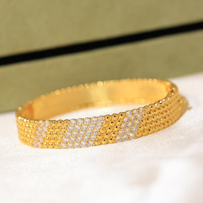 [Clover Jewelry]FIVE-ROW DIAMOND BRACELET