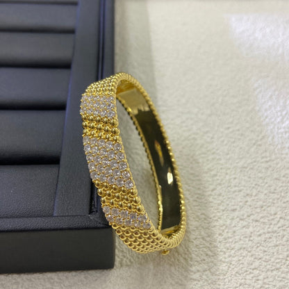 [Clover Jewelry]FIVE-ROW DIAMOND BRACELET