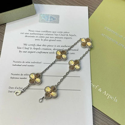 [Clover Jewelry] CLOVER 5 MOTIF LASER BRACELET COLLECTION