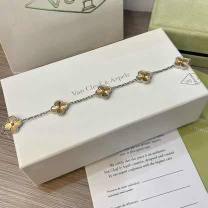 [Clover Jewelry] CLOVER 5 MOTIF LASER BRACELET COLLECTION