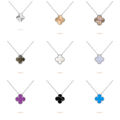 [Clover Jewelry] CLOVER 15MM NECKLACE SILVER COLLECTION