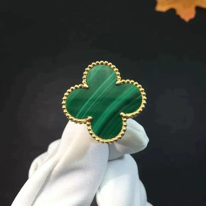 [Clover Jewelry]CLOVER MALACHITE RING