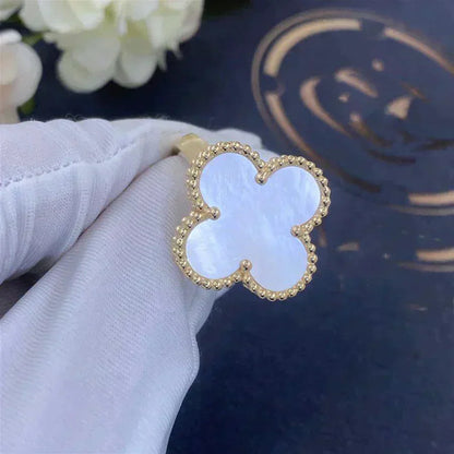 [Clover Jewelry]CLOVER WHITE MOP RING