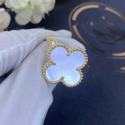 [Clover Jewelry]CLOVER WHITE MOP RING