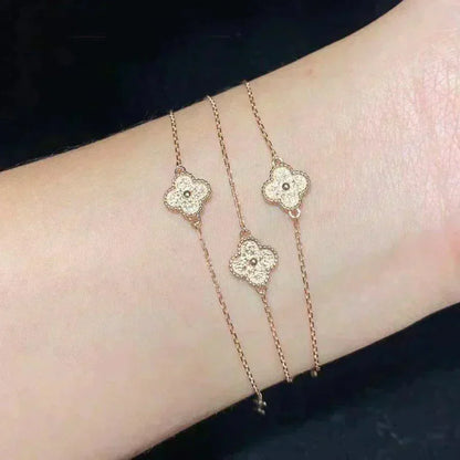 [Clover Jewelry]CLOVER SINGLE FLOWER BRACELET
