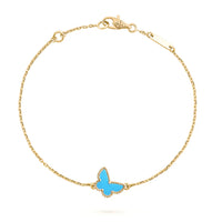[Clover Jewelry]BUTTERFLY TURQUOISE BUTTERFLY BRACELET