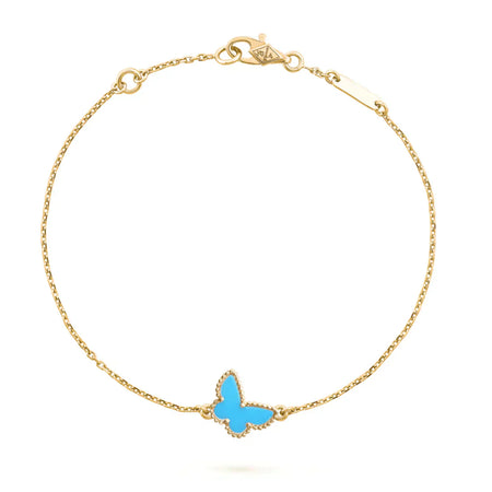 [Clover Jewelry]BUTTERFLY TURQUOISE BUTTERFLY BRACELET