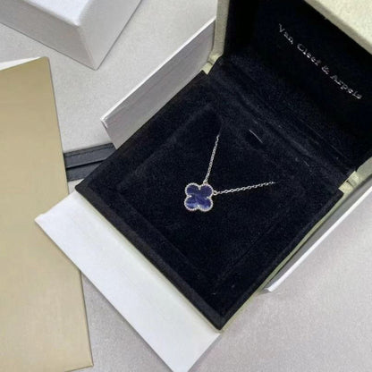 [Clover Jewelry]CLOVER 15MM PIETERSITE NECKLACE SILVER