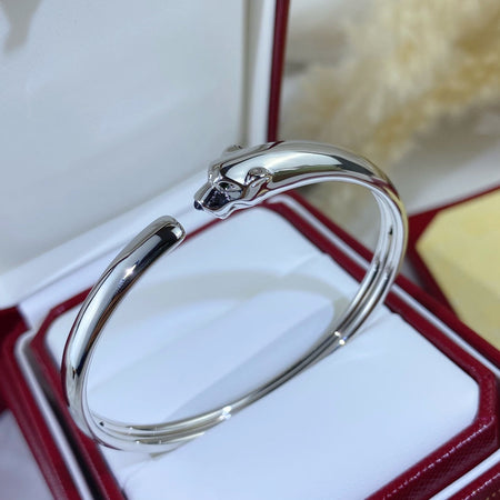 [Clover Jewelry]PANTHERE SILVER OPEN BRACELET