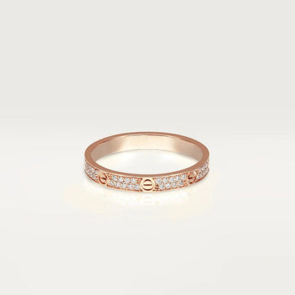 [Clover Jewelry]LOVE RING 2.65MM DIAMOND
