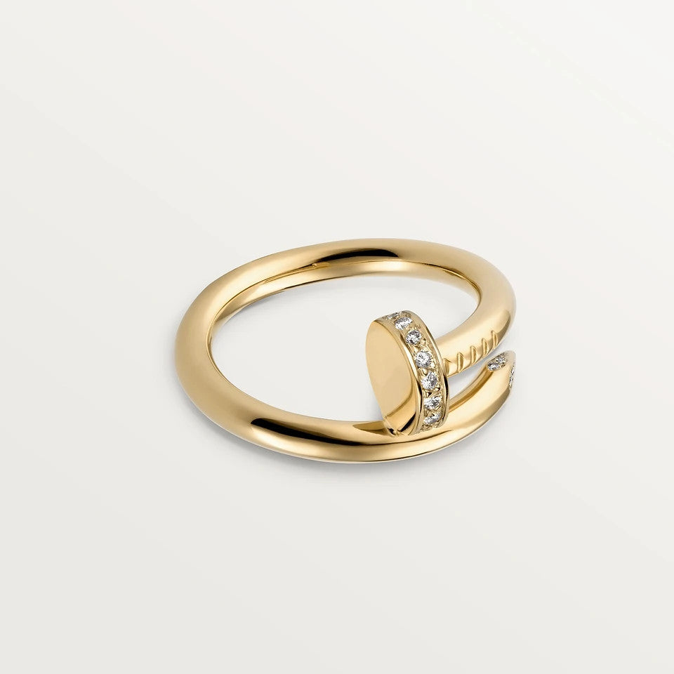 [Clover Jewelry]JUSTE RING 2.65MM GOLD DIAMOND