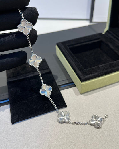 [Clover Jewelry] CLOVER 5 MOTIF LASER BRACELET COLLECTION