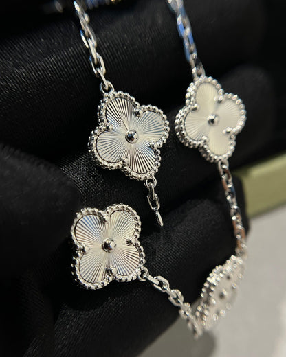 [Clover Jewelry] CLOVER 5 MOTIF LASER BRACELET COLLECTION