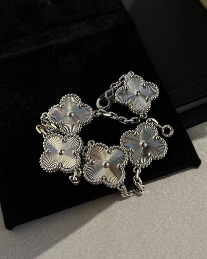 [Clover Jewelry] CLOVER 5 MOTIF LASER BRACELET COLLECTION