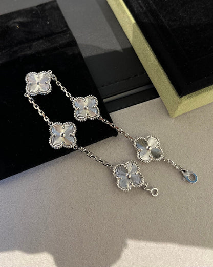 [Clover Jewelry] CLOVER 5 MOTIF LASER BRACELET COLLECTION